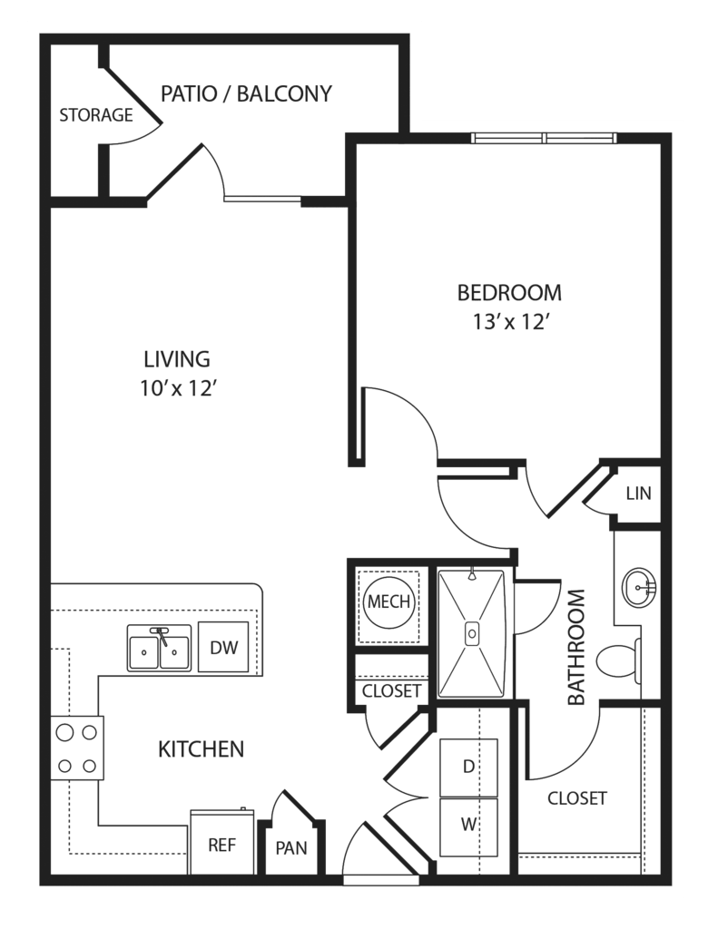 Kerrville A1 floor plan